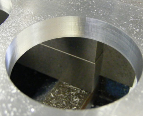 Zirkularfräsen in 3 Achsen synchron mit CNC Fräse Portalfräse