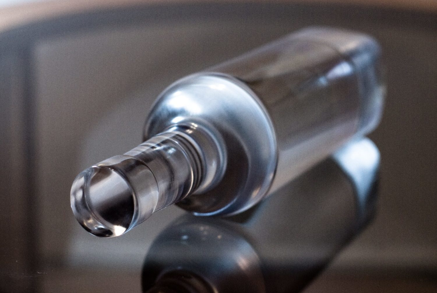 3d milled plexiglass bottle