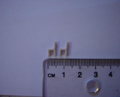 CNC miniatures architecture model construction