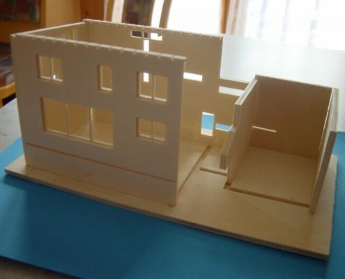 CNC Minitaturen Architekturmodellbau