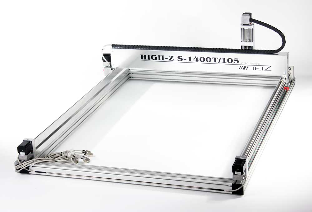 CNC Router High-Z S-1400 T-105 open frame construction CNC Router High-Z S-1400 T-105 open frame construction