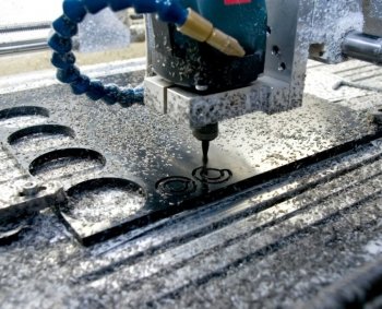 milling POM on the High-Z CNC router