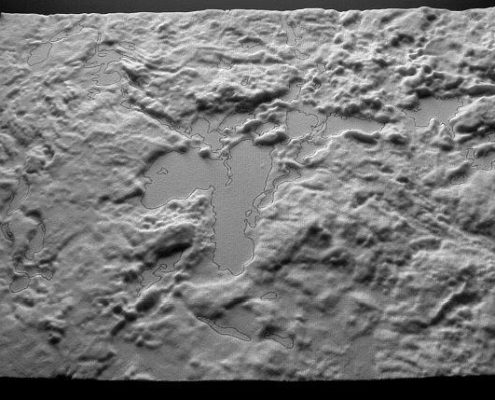 Ploen landschaftsrelief