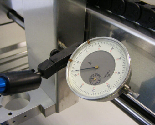 low backlash in y axis