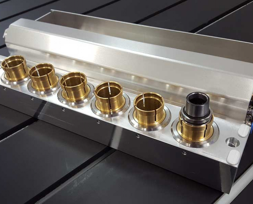 Tool changer HSK E-25 lid