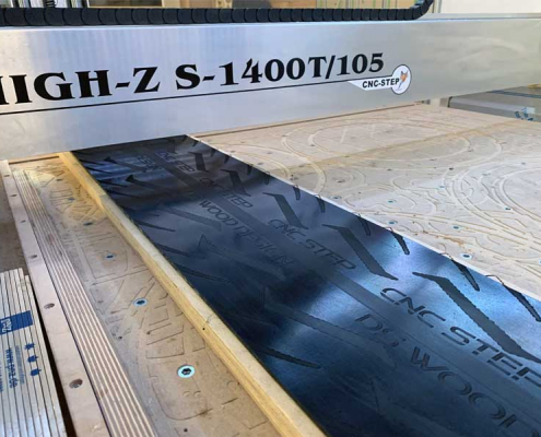 Wooden motorcycle solid rubber wheels