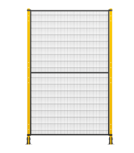 Basic protection guard for machines