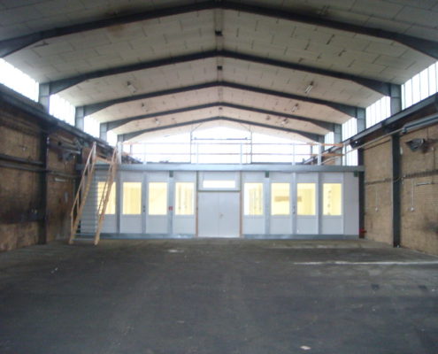 Neue Halle CNC Produktion