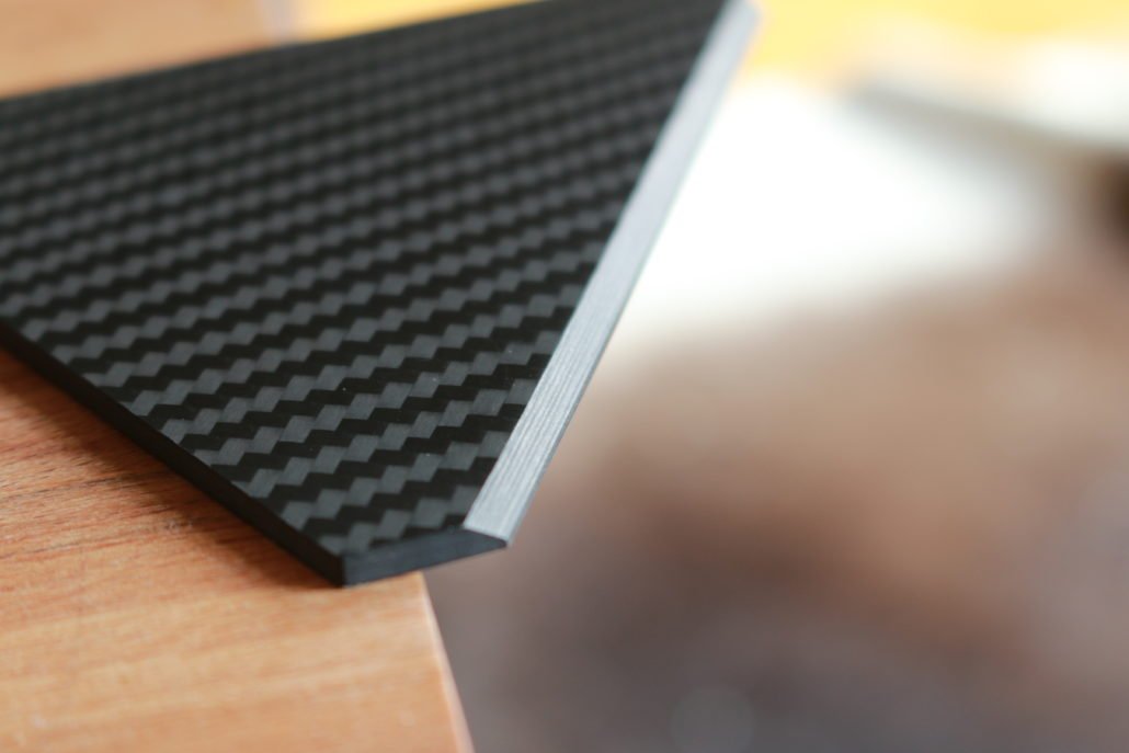 Carbon Fiber clean cutting edges