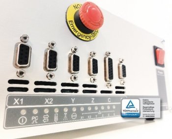cnc control front panel