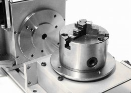 CNC Rotation Axis with Lathe Chuck
