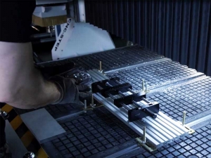 CNC router zone vacuum table T-slot rail CNC router zone vacuum table T-slot rail