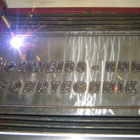 CNC Schweissen von Stahl