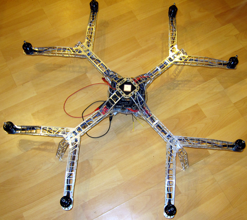 copter-y8-mit-cnc-landearmen copter y mit cnc landearmen