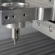 Diamond engraving bit holder on CNC machine