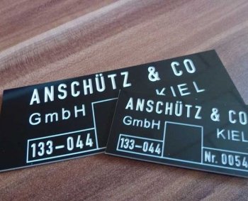 identification plate machines