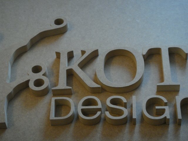 MDF letters advertising MDF letters advertising