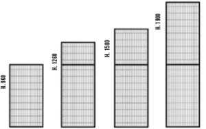 Panels lattice frame