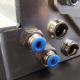 Tool changer pneumatic connection