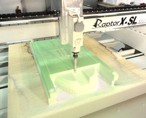 rapid prototyping maschine DmoldconstructioninStyrodur/XPSfoam