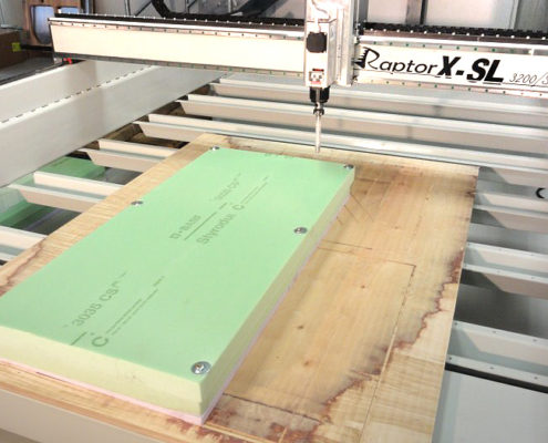 rapid prototyping polystryrol DmoldconstructioninStyrodur/XPSfoam