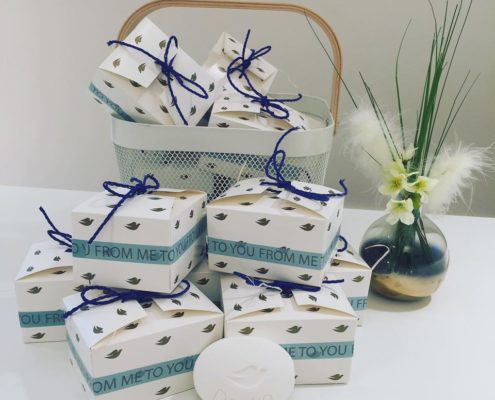 Seifengravur DOVE Danke