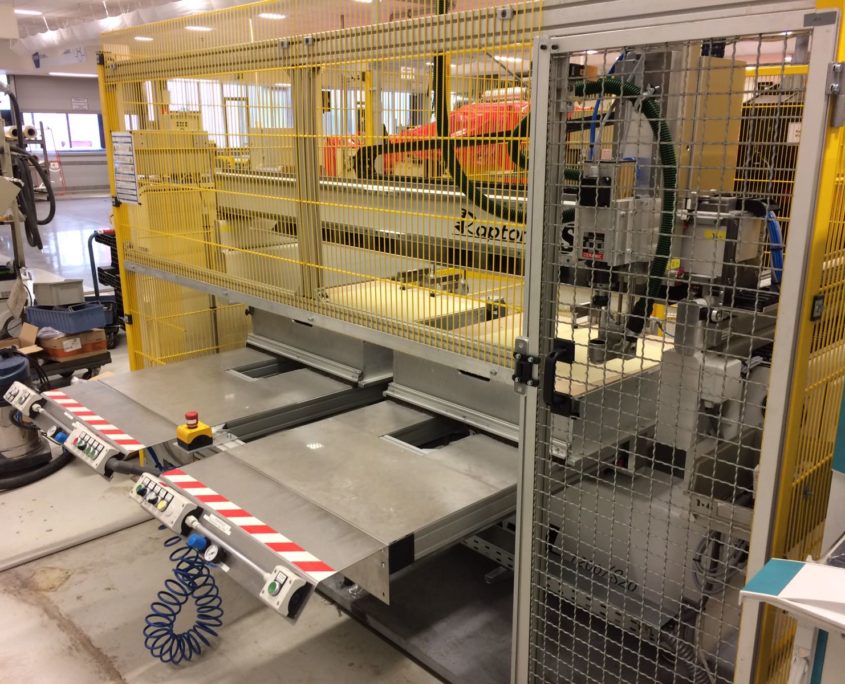 CNC Fräsmaschine RaptorX mit Zaun