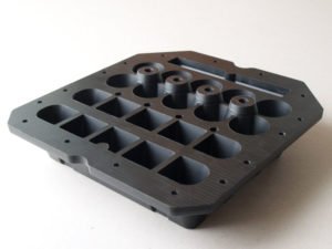 Thermoforming mold back