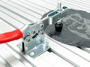 small push-pull toggle clamp with adapter plate
