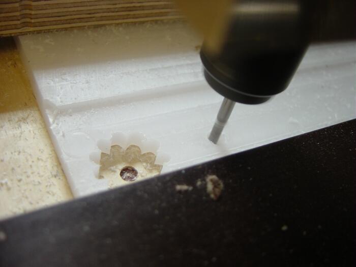 zahnräder fräsen modellbau Plastic gears